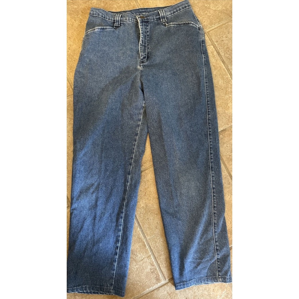 Lee‎ J790 Women's High Waist  Jeans Button Pocket Size 7 Zipper Fly Stretch Fit